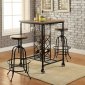 Silvia I CM3803BT 3Pc Bar Table Set w/Options