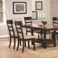 104281 Greenbury Dining Table in Brown/Coffee by Coaster