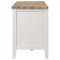 Hollis TV Stand 708253 in White & Brown by Coaster