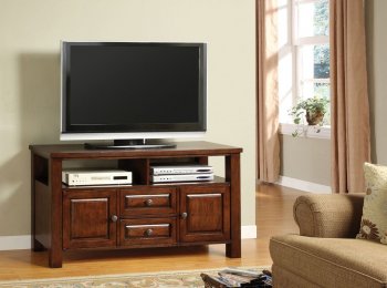 CM5040 Enola TV Console in Medium Oak [FATV-CM5040-TV Enola]