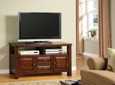 CM5040 Enola TV Console in Medium Oak