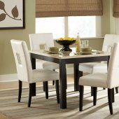 Archstone 3270-48 Dining Table w/Faux Marble Top & Options