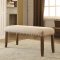 Brentford CM3538 Dining Table in Rustic Walnut w/Options