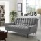 Response EEI-1788 Sofa in Expectation Gray Fabric by Modway