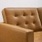 Loft Sofa in Tan Faux Leather by Modway w/Options