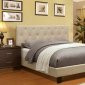 Leeroy CM7200 Bedroom Set in Ivory w/Options