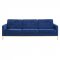 Loft Sofa in Navy Velvet Fabric by Modway w/Options