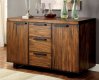 Maddision Server CM3606SV in Tobacco Oak