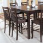 Dark Mahogany Counter Height Dinette Table