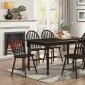 D412 Dining Set 5Pc in Espresso w/Options