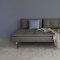 Dual Sofa Bed in Soft Brown by Innovation w/Oak Legs