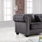 Bowery 614 Sofa in Grey Fabric w/Options by Meridian