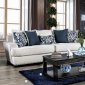 Germaine Sofa SM1282 in Ivory Chenille Fabric w/Options