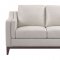 Helena Sofa & Loveseat Set Leather Italia - Granite w/Options