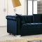 Kayla 615 Sofa in Royal Navy Velvet w/Options by Meridian