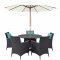 Convene Outdoor Patio Dining Set 7Pc EEI-2193 by Modway