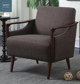 Scott Living Accent Chair Set of 2 in Brown 904045 by Coaster [CRCC-904045]