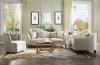 Athalia Sofa 55305 in Shimmering Pearl Fabric by Acme w/Options