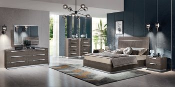 Kroma Bedroom in Silver Birch by ESF w/Optional Case Goods [EFBS-Kroma Silver Birch]