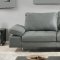 GIA Sofa in Grey Leather by At Home USA w/Options