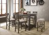 Martha II 73830 5Pc Counter Ht Dining Set - Weathered Grey -Acme