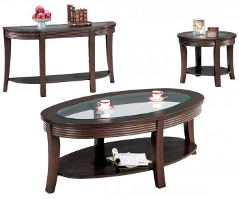 5525 Coffee Table in Cappuccino by Coaster w/ Options [CRCT-5525]