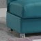 Romano Sofa Bed in Blue Fabric by Casamode