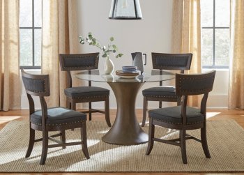 Cullman 5Pc Dinette Set 109310 in Antique Bronze by Coaster [CRDS-109310-Cullman]