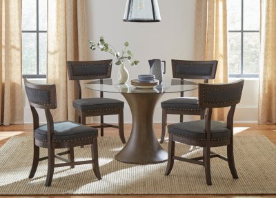 Cullman 5Pc Dinette Set 109310 in Antique Bronze by Coaster