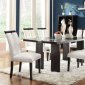 Kenneth Dining Table 104561 in Black by Coaster w/Options