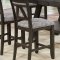 Tollerson Counter Ht Dining Set 5Pc CM3277PT in Dark Walnut