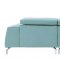 Prose Sectional Sofa 9802TL in Teal Fabric by Homelegance