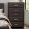 Lorenzi Kids Bedroom 4PC 2220TDBR in Dark Brown by Homelegance