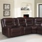 Destin Power Sectional Sofa 603320PP in Brown by Coaster