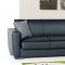 Dolce Sofa Bed in Black Bonded Leather by Rain w/Optional Items