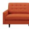 Kesson Sofa & Loveseat Orange Fabric 505371 by Coaster w/Options