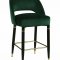 Bali Counter Height Table 3Pc Set 109418 Green Chairs by Coaster