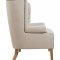 Abe Loveseat TOV-S2064 in Beige Linen by TOV Furniture w/Options