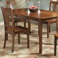Cherry Finish Modern Dining Table w/Optional Side Chairs