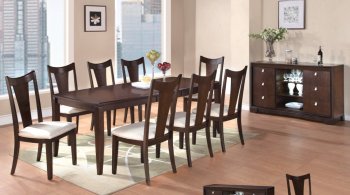 Rosie 5Pc Dining Set w/Optional Chairs & Server [ADDS-Rosie]