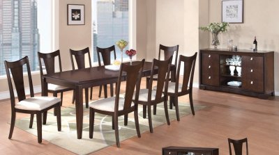 Rosie 5Pc Dining Set w/Optional Chairs & Server