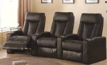 Wigo 53600 Sectional Sofa in Black Fabric by Acme [AMSS-53600-Wigo]