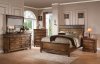 Arielle Bedroom in Oak by Acme w/Optional Case Goods