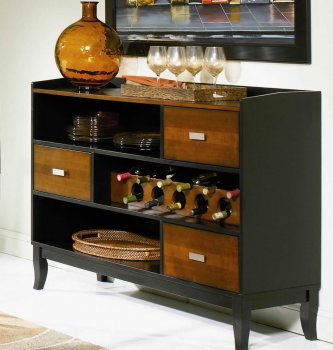 Boyer Server 102095 in Amber & Black by Coaster [CRBU-102095 Boyer]