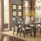 Nantes 5423-66 Dining Set 5Pc in Wire-Brushed by Homelegance