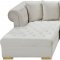 Zarah Sectional Sofa 698 in Fabric by Meridian w/Optional Tables