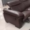 2146 Sectional Sofa in Brown Leather by ESF