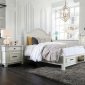 Daria 5Pc Bedroom Set CM7563 in Antique White w/Options