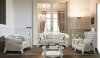 Juliana Sofa & Loveseat Set in Light Fabric w/Options