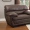 Adrian 8588BRW Sofa by Homelegance in Dark Brown w/Options